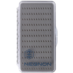 Κουτί για τεχνητές μύγες Negnon Clear Slim - Μεγάλο