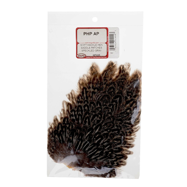 Retalho de capa de sela de galinha Wapsi para moscas Soft Hackle