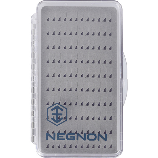 Caixa de moscas Negnon Clear Clear - Grande