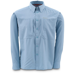 Simms BugStopper NFZ Shirt Blue Fog