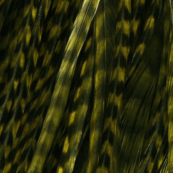 Hareline Half Grizzly Saddles