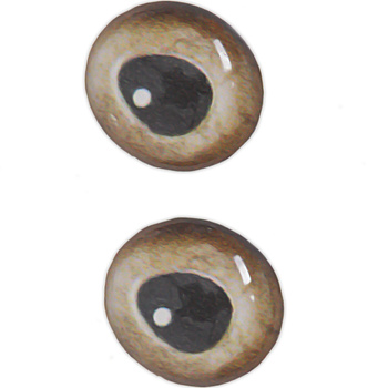 Μάτια για τεχνητές μύγες Sybai 3D Epoxy Eyes Real