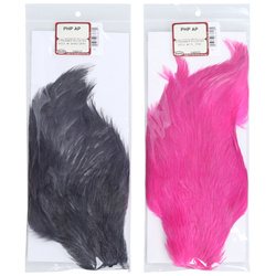 Piele cu pene de pe gâtul cocoșului chinezesc, pentru streamere, Wapsi