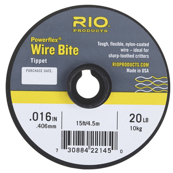 Strună de oțel pentru știucă Rio Powerflex Wire Bite