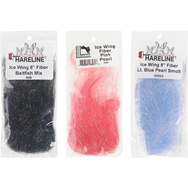 Hareline 8 in. Ice Wing Fiber