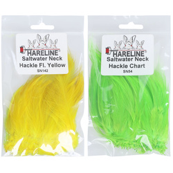 Hareline 솔트워터 넥 해클 깃털