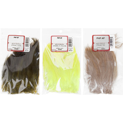 Wapsi Penas de hackle do pescoço de galo unidas pela base