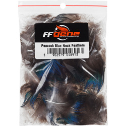 FFGene Peacock Blue Neck Feathers