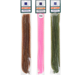 Fibre sintetice pentru muște artificiale H2O Flash N Slinky 12 inch (flash)