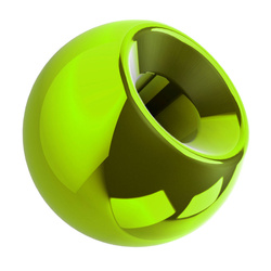 FFGene Regular Tungsten Beads Metallic