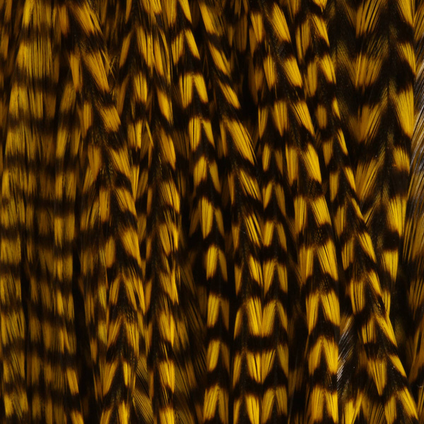 Hareline Half Grizzly Saddles