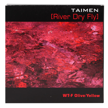 Taimen River Dry Fly WF-F Yellow/Olive Perhosiima