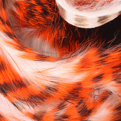 Hareline Magnum tigerstribede zonkerstrimler af kaninskind