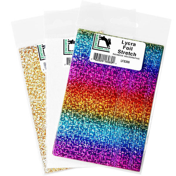 Hareline Lycra Foil Stretch