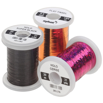 Πλακέ λαμέ Sybai Flat Tinsel 0.4 mm