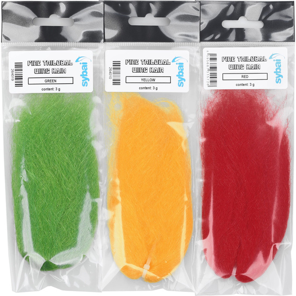 Fibre sintetice pentru muște artificiale Sybai Fine Trilobal Wing Hair