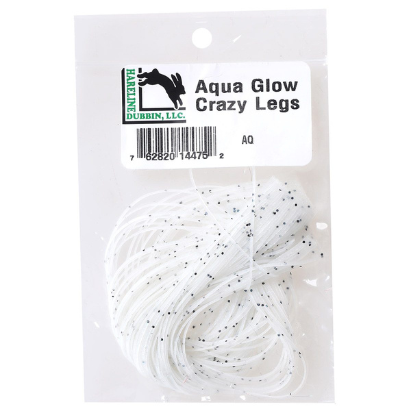 Hareline Aqua Glow Crazy Legs