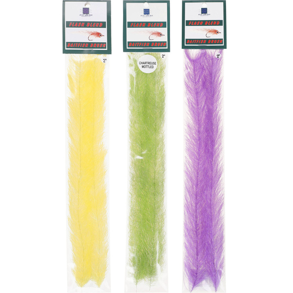 Traatsüdamikuga striimeribrush H2O Flash Blend Baitfish Brush 2 inch (flash)