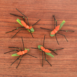 Black Legs Green Hopper