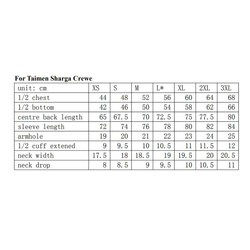 Taimen Sharga Heavy Weight Crewe, Dk. Gray