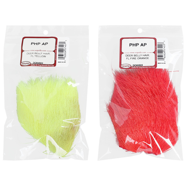 Petec de piele cu păr de pe burta cerbului Wapsi