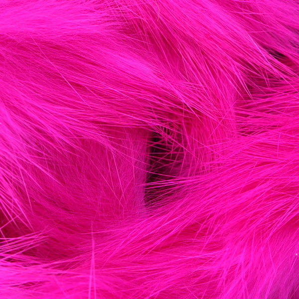 Hareline Tiras Magnum de pele de coelho com pelo