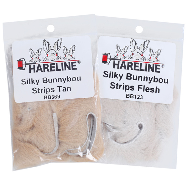 Hareline 丝滑 Bunnybou 兔毛皮条