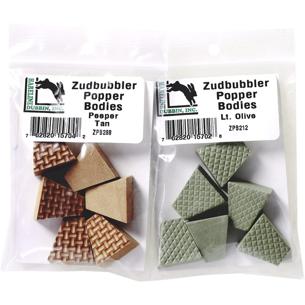 Hareline Zudbubbler Popper Bodies