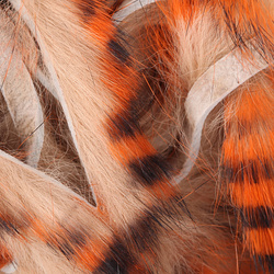Hareline Tiger Barred Rabbit Strips