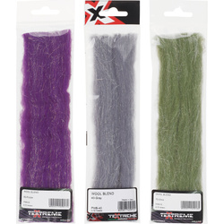 Чёсаная лента с шерстью для вязания мушек Textreme Wool Blend