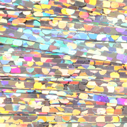 Műlégykötő műszálak Hedron Holographic Flashabou Magnum