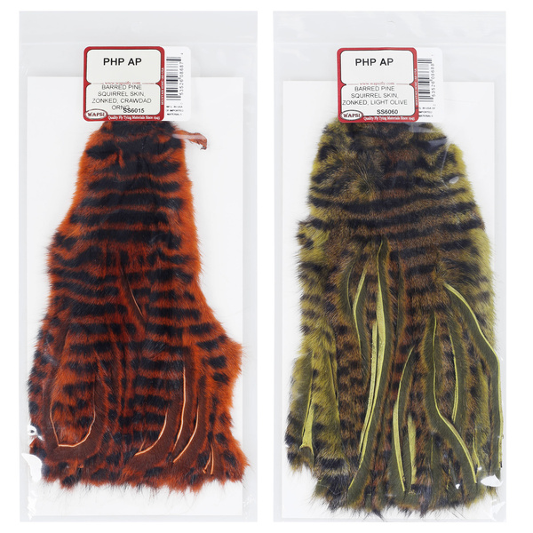 Wapsi Barred Pine Squirrel Skin Zonked