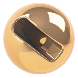 Tungstenperler FFGene Tungsten Slotted Beads