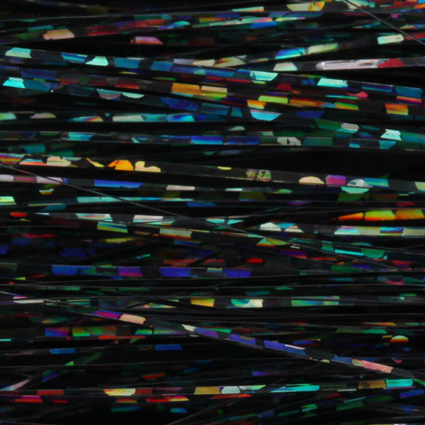 Syntetiske fibre til fluebinding Hedron Holographic Flashabou