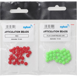 Sybai artikulationspärlor – 6mm