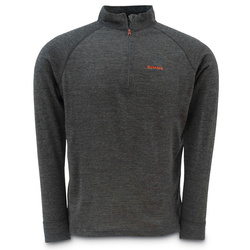 Θερμική μπλούζα L/S Simms Downunder Merino Mid Zip - Charcoal