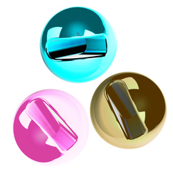 Ryškiai blizgios volframinės galvutės su įpjova FFGene