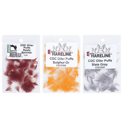 Hareline puhasta peresca CDC Oiler Puffs