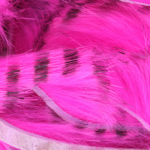 Hareline Barred 兔毛皮条