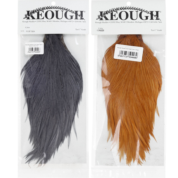 Keough Hackle コック・ハックルケープ Tyers