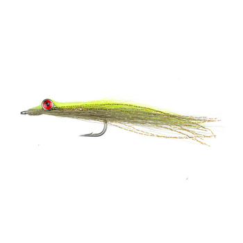 B.C.Deep Minnows Olive/Chartreuse Belly (009)