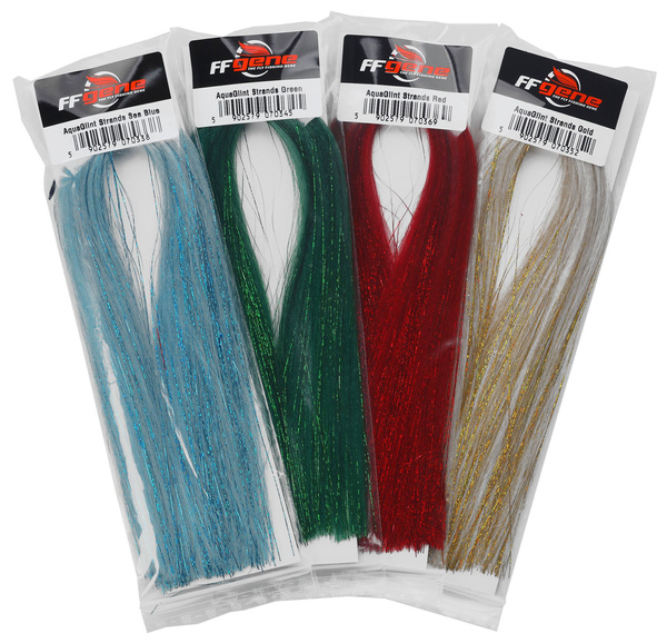 Флеш-волокна для вязания мушек FFGene AquaGlint Strands