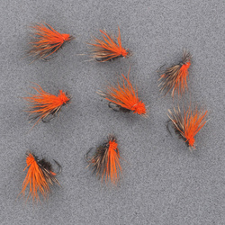 Nat and Orange Elk Caddis