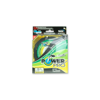 PowerPro 微纤维编织鱼线 300码-270米(高可视黄)