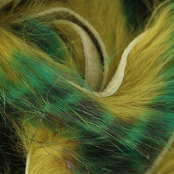 Hareline Magnum Tiger Barred Strips