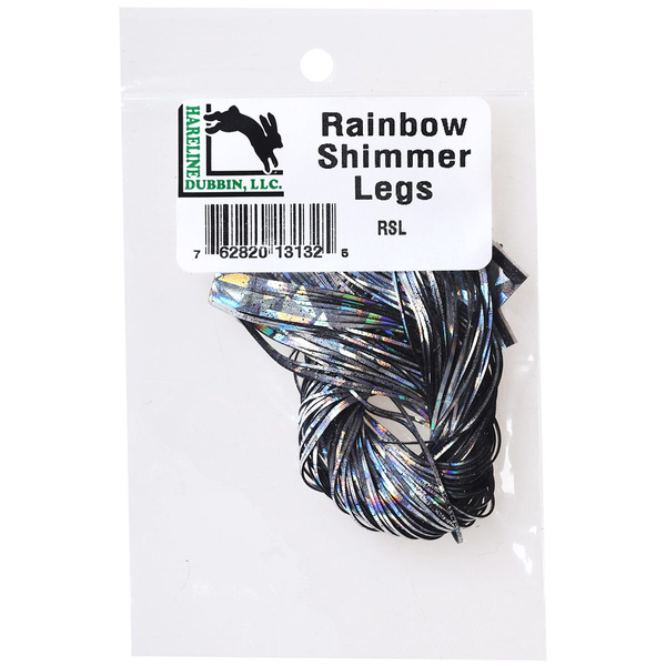 Hareline Rainbow Shimmer Legs