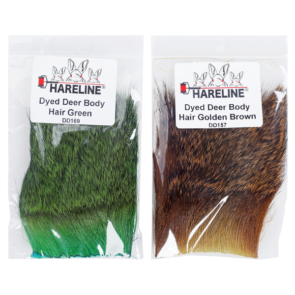 Kúsok kože so srsťou z tela jeleňa Hareline