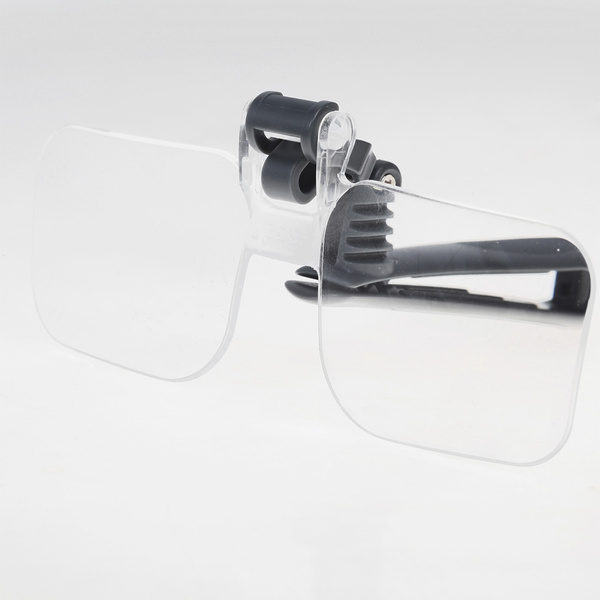 Aqua Magnifier Lens Hat Clip