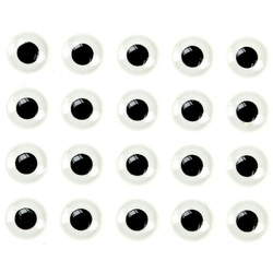 Ochi pentru muște Sybai 3D Epoxy Eyes