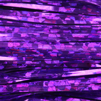 Műlégykötő műszálak Hedron Holographic Flashabou Magnum